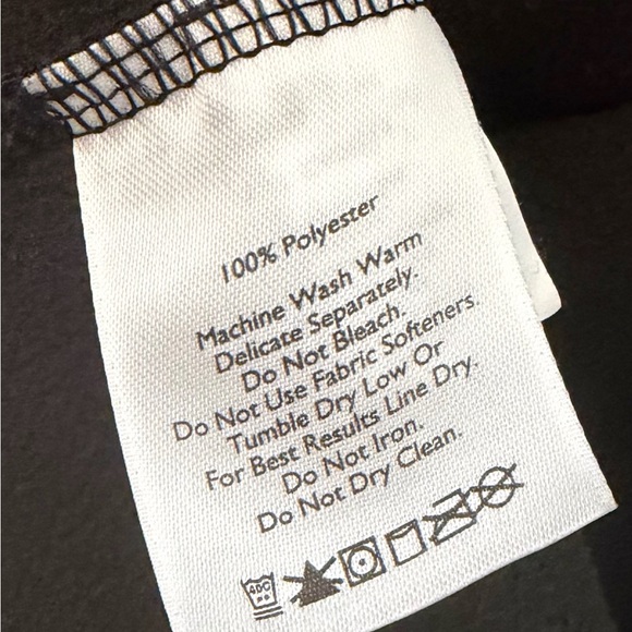 Eddie Bauer Black Textured Full Length Zip Jacket Size XXL 2XL - Picture 5 of 5